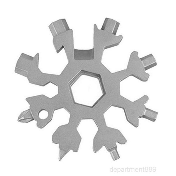 

new camp key ring pocket tool multifunction hike keyring multipurposer survive outdoor openers snowflake multi spanne hex wrench owa1725