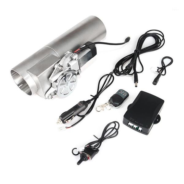 

manifold & parts car accessories universal electric exhaust pipe straight valve muffl cutout with remote control1