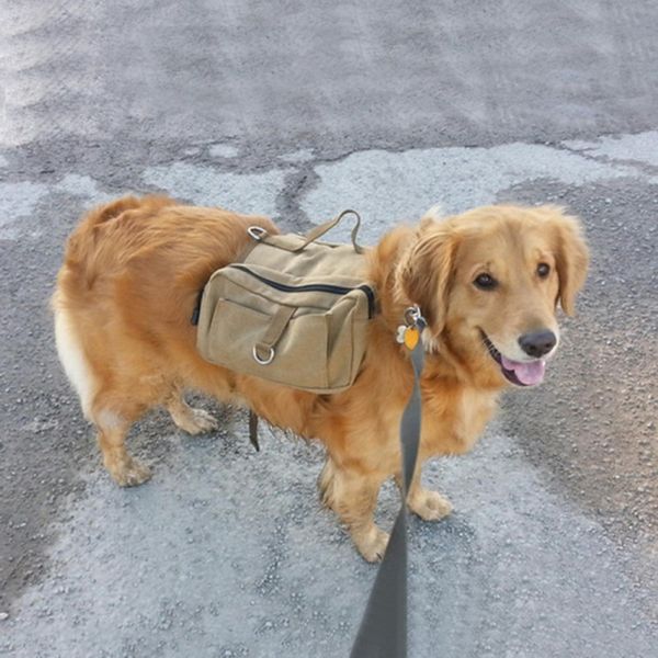 

ultralight cotton backpack pet travel camping hiking backpack saddle bag rucksack for medium large dog carrier pet accessories