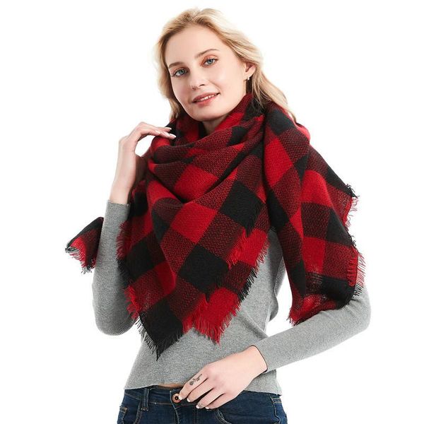

scarves 2021 winter hijab exclusively for the european and american wind tonglu manufacturers selling season chaddar hager son square, Blue;gray