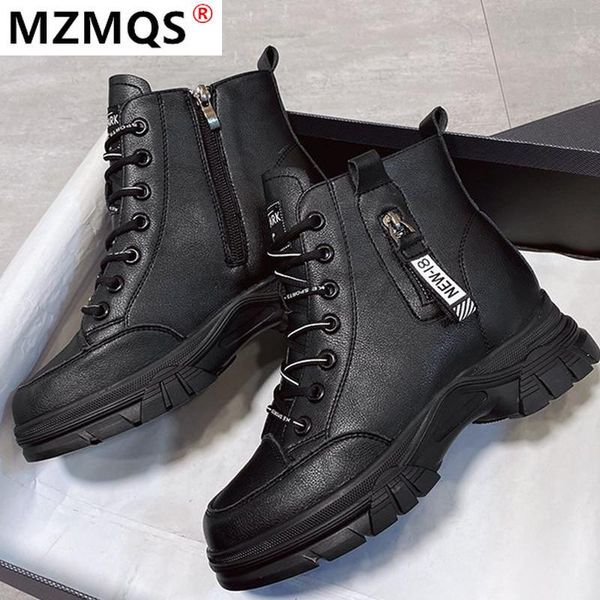 

boots casual short plush wedge shoes woman 2021 winter women ankle ladies pu platform booties for, Black