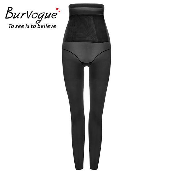 Burvogue Shaper Hosen Hohe Taille Trainer Modellierung Body Shaper Elastische Enge Dünne Bein Butt Lifter Bauch Steuer Höschen Hosen T200707