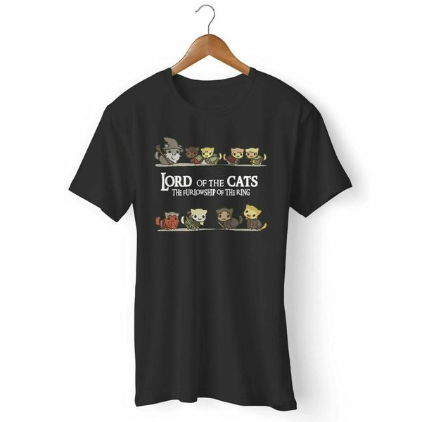 

new lord of the cats furlowship of the ring man's / 's usa size em1 hoodie designers t shirts sweatshirt