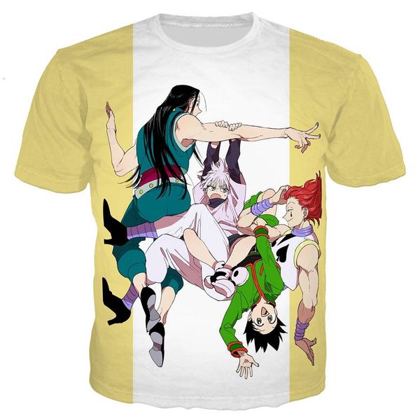 

anime hunter x hunter hisoka 3d print shirts humor horror anime men clothing