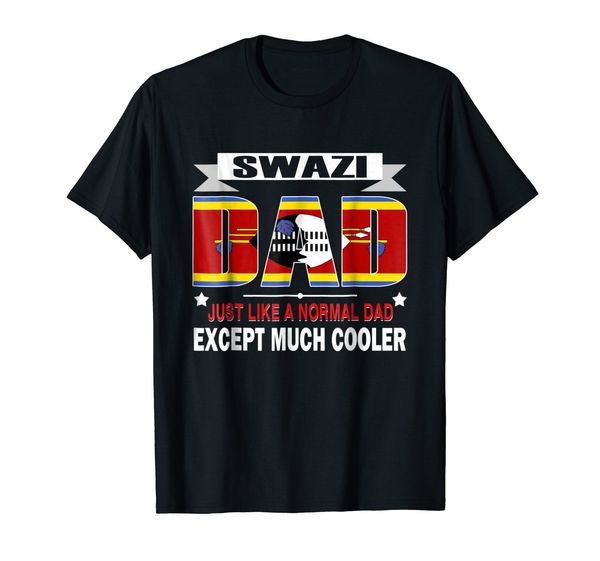 

new summer men men cool swazi dad is much cooler father's day t shirt flag slim fit t shirts sport hooded sweatshirt hoodie