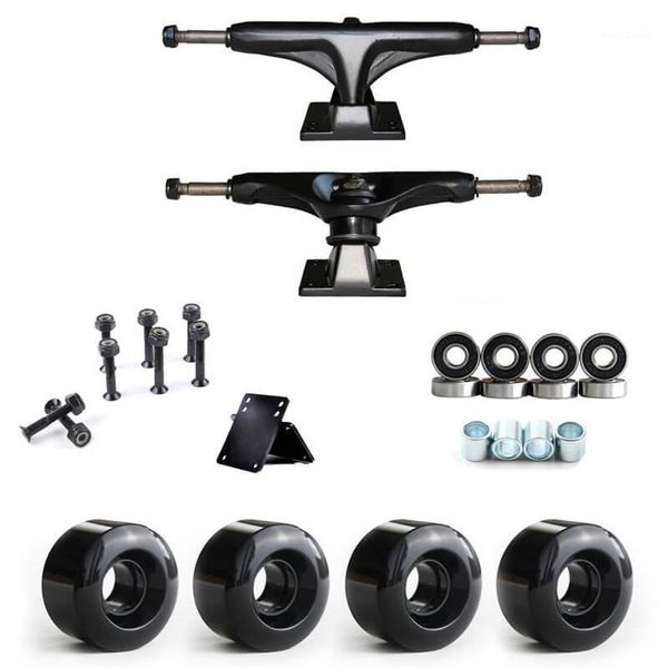 

skateboard gravity 2pcs trucks 4pcs wheels 8pcs abec-9 bearings accessories set1