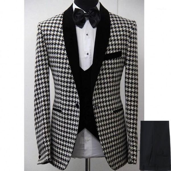 

new arrival embossing groomsmen shawl lapel groom tuxedos men suits wedding/prom man blazer ( jacket+pants+vest+tie) b3961, White;black