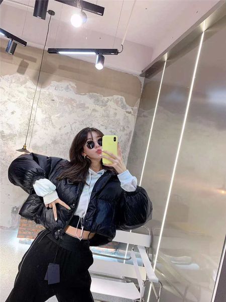 

women jacket down parkas coat winter style slim corset thick outfit jackets pocket outsize lady warm coats white and black asain size s-l