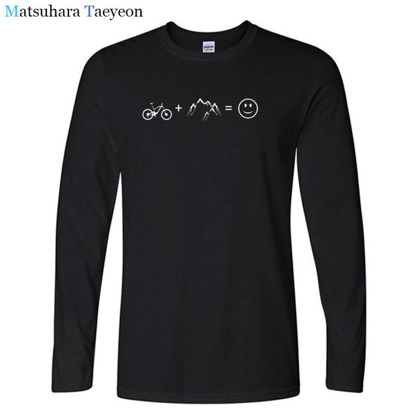 

biking mountains love youth round new tshirt long sleeve mountain biking funny leisure men's tees sport hooded sweatshirt hoodie men t