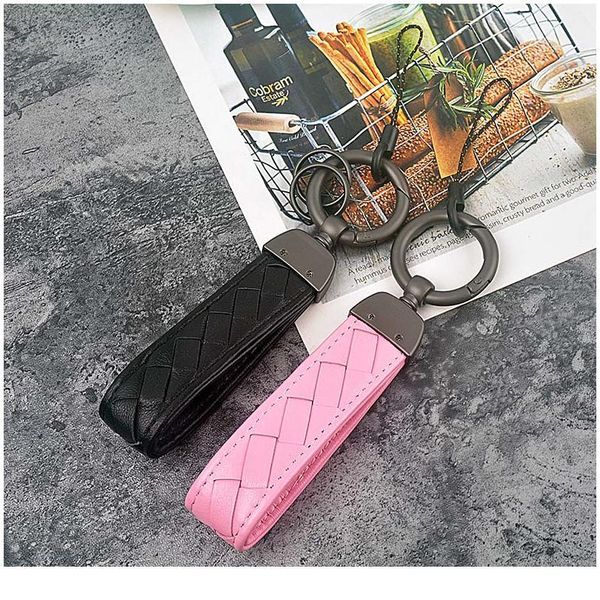 

lambskin weave short hand strap anti-slip mobile phone straps cord phone hand rope fashion phone key holder ring jllqxo