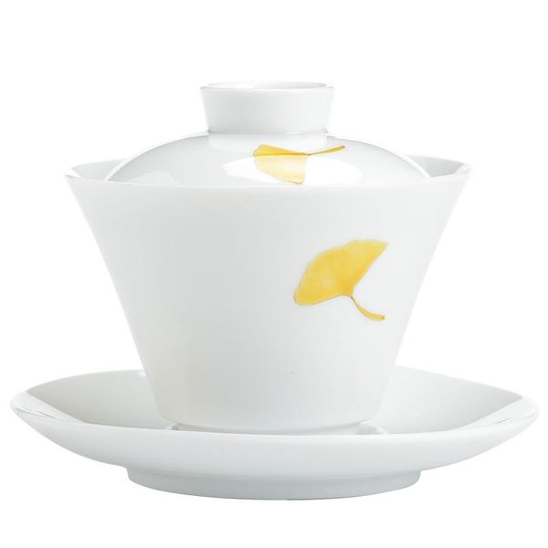 

luwu расписанного керамические супницы gaiwan чайных гиний расписанная cha чаша 160ml luwu расписанный хлопок новых jllmed garden_light