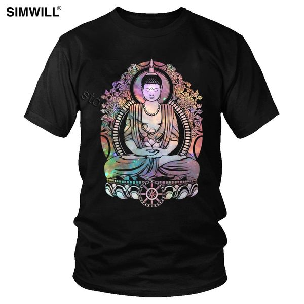 

retro cosmic bodhi tees for print crew neck short sleeved buddha fashion summer meditation sport hooded sweatshirt hoodie men t shirt