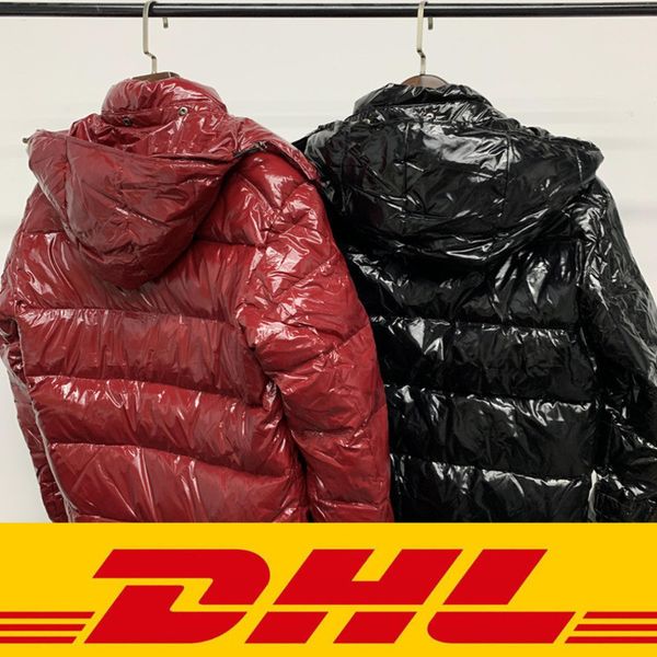 

men's winter jacket new bright face down jacket men and women couple thick short section bright hooded warm extra thick cold 6rufmk6ujx, Black