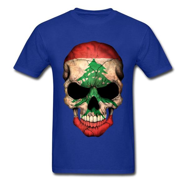 

lebanese flag skull 2018 fashion pure full print 3d & tees street tees biker motor blue sport hooded sweatshirt hoodie t shirt