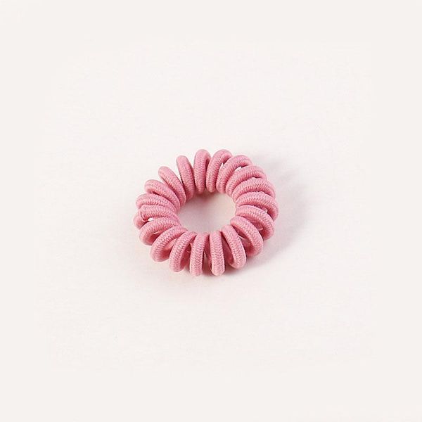 

эластичные аксессуары для волос кольца scrunchies ткани телефонного провода спиральной веревка галстуки резинкая случайного цвета sqctym bde, Silver