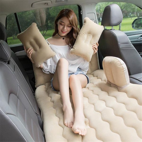 

car inflatable bed travel mattress car child rear exhaust pad rear seat1