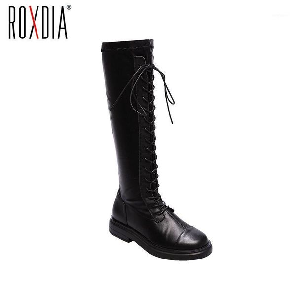 

roxdi girlsautumn winter aboots new fashion woman snow boots forwomen ladies work shoes plus size ankle rxm6341, Black