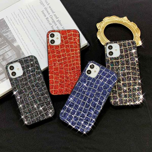 

luxury bling glitter phone case for iphone 12 11 pro max xs xr xs max 7 8 plus samsung a11 a31 s20 plus