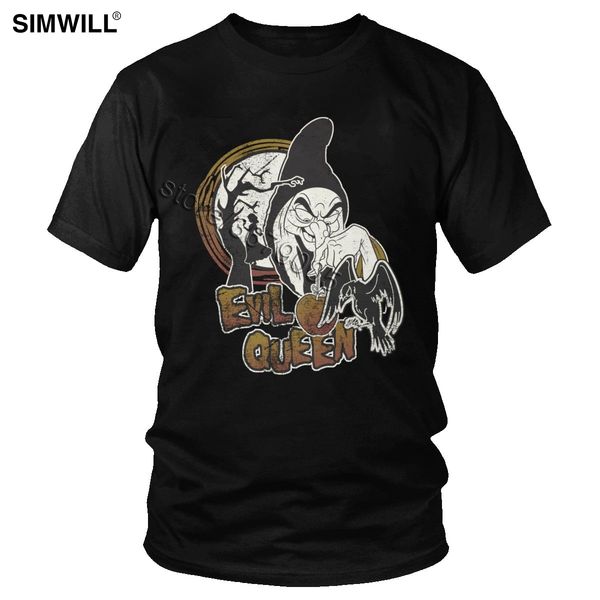 

sport retro tshirt for men cotton vintage tee the wicked queen shirts short sleeves witch graphic print t-shirt gift idea apparel