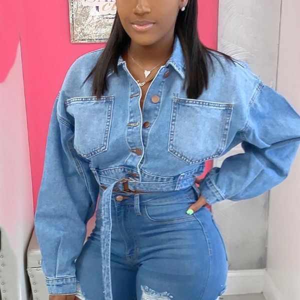 

women denim jackets coats long sleeve new autumn fall short single breasted pocket causal street wear fashion jeans outwear coat, Black;brown