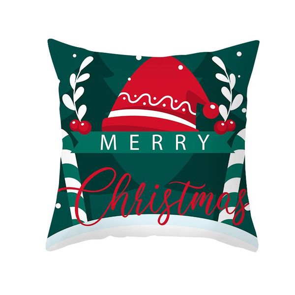 

luanqi рождественские подушки крышки квадратные декоративные подушки диван рождественские украшения для дома natal 2020 noel новый год xmas