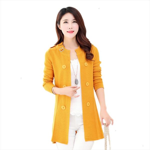 

womens clothing sweater coat 2020 spring sweater coat long sleeved cardigan thin sweater long section of large size womens coat, White;black