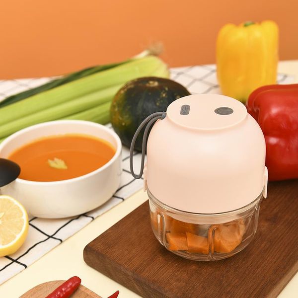 

mini food garlic chopper wireless electric press mincer food processor grinder matic food vegetables crush bbydoe