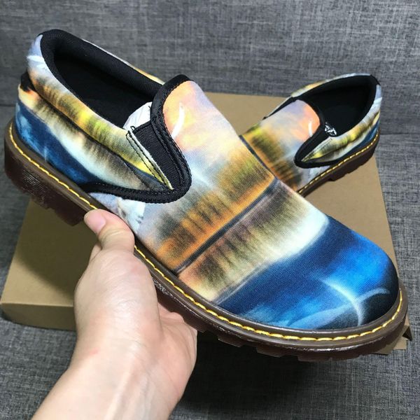 

2021 fashion mens dress casual shoes sneakers male slip on oxford shoes loafers sports trainers shoes designer sneakers size 40-46, Black