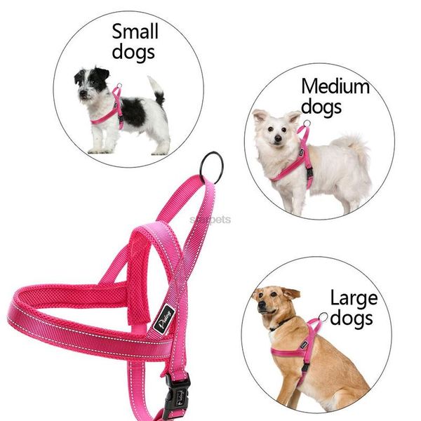 

no pull nylon quick fit dog harness vest reflective mesh puppy harnesses for small medium large dogs adjustable xx jllzcs