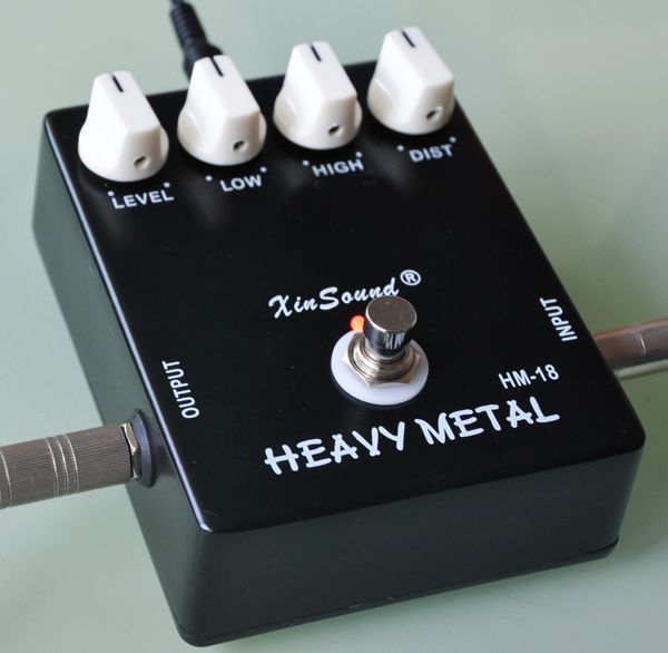 

heavy metal distortion guitar effect pedal hm-18