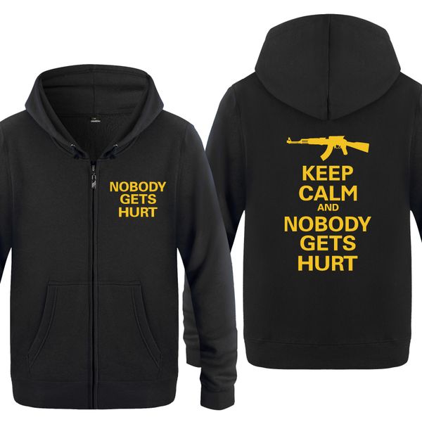 

ak47 keep calm никто не пострадали новые творческие толстовки +2018 руна молнии кардиганы с капюшоном толстовка спортивного толстовка с капю