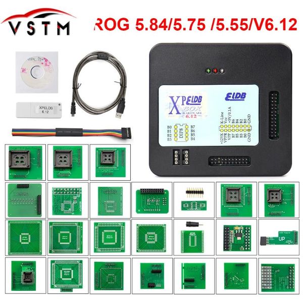 

xprog v6.26 v6.12 v6.17 add new authorization v5.86 v5.55 v5.84 x-prog m metal box xprog-m ecu programmer x prog m full adapters