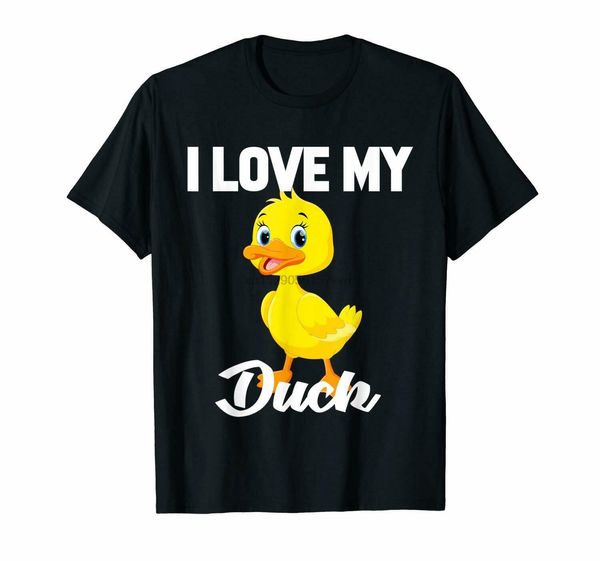 

i love my duck duck симпатично black s 6xl балахон дизайнеры футболки толстовки