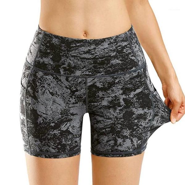 

yoga outfits women high waist shorts abdomen control training running pants fitness leggings workout 20211, White;red