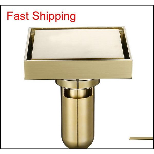 

brass tile insert square floor waste grates bathroom shower drain floor drain brushed gold fltro ducha d qyltmj sports2010