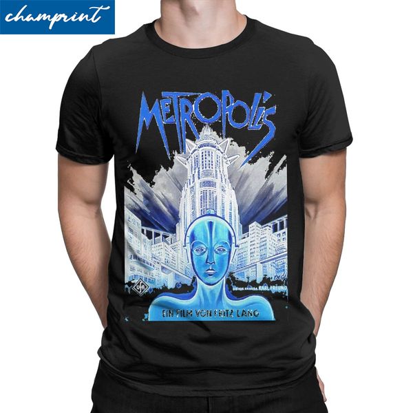 

men's metropolis fritz lang movie robot science film funny crew neck birthday present sport hooded sweatshirt hoodie men t shirt