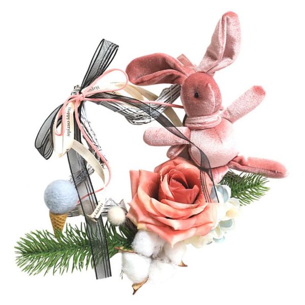 

1pc christmas wreath wall hanging pendant creative garland for xmas home decor