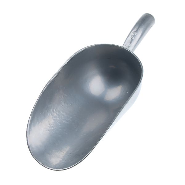 

pet dog cat puppy dry food feed food measuring scoop hand shovel aluminium