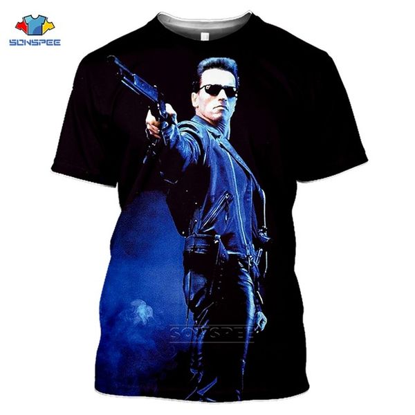 

movie terminator t800 dark fate gym joker skull summer pull 3d print shirts anime aesthetic humor men clothing