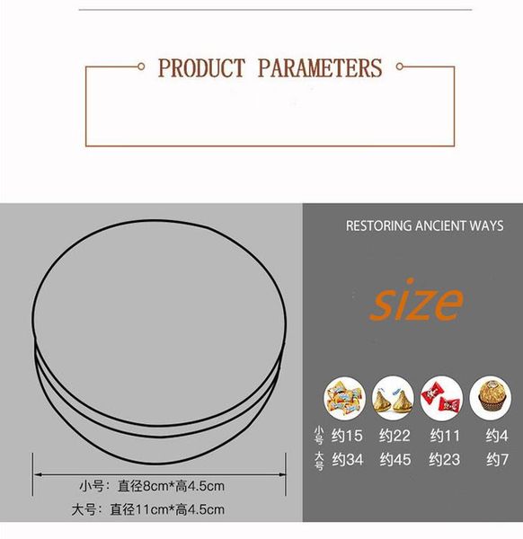 

2pcs 8x4.5cm 11x4.5cm розовый фламинго симпатичные sika deer европейские творческие свадебные конфеты коробка оптовая tin box drum shaped bo