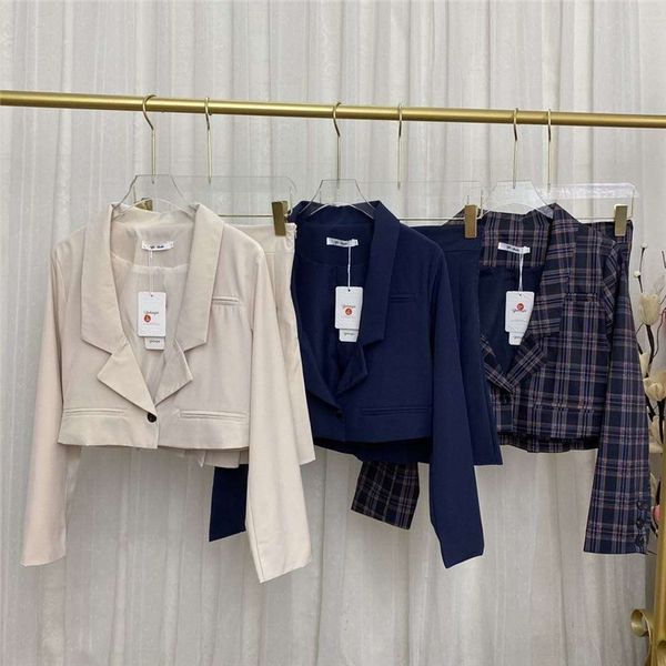 

mhztb лин шаньшань playwear прохладный и wear2020 осень новый сладка девушка будет входить юбка костюм плиссированные юбки плиссированные ко, Gray