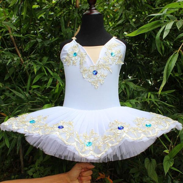 

2019 real limited ballet tutu ballet tutus for child swan lake dress dance clothes pancake ballerina figure skating1, Black;red