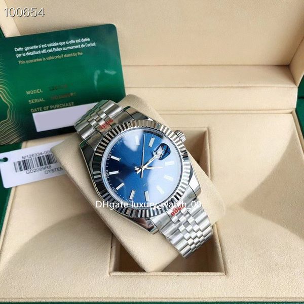 

luxury men's watches kf factory watch 126333 41mm 2813 timing movement with card + model + code selling automatic machinery calendar wr, Slivery;brown