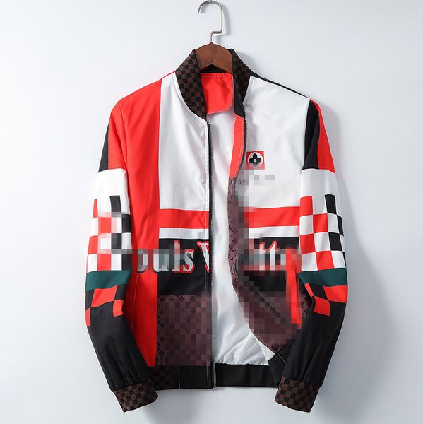 

new bomber jacket fashion italian men jacket mens designerr jackets letter printed men winter coats men s clothing streetwear, Black;brown