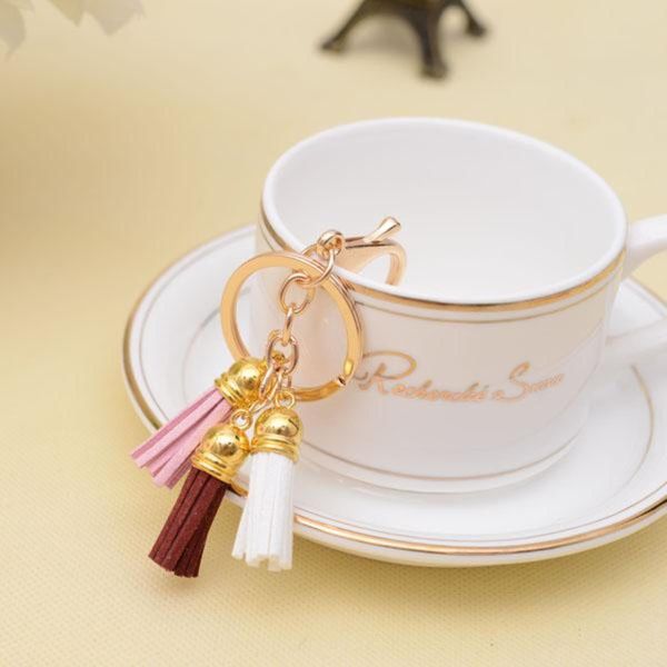 

leather tassel keychain for women bag charm womens keyring llaveros mujer chaveiro porte cle chaveiros sleutelhanger eh782 h jllebm