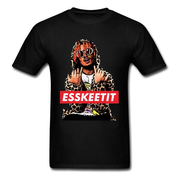

punk lil насос 1 футболка esskeetit tshirt майка hipster rap tee hip hop топы с коротким рукавом черный streetwear спорта с капюшоном hoodie