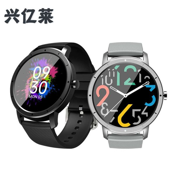 

hw21 round wristwatch step rate blood oxygen exercise ip67 smart watchbgt