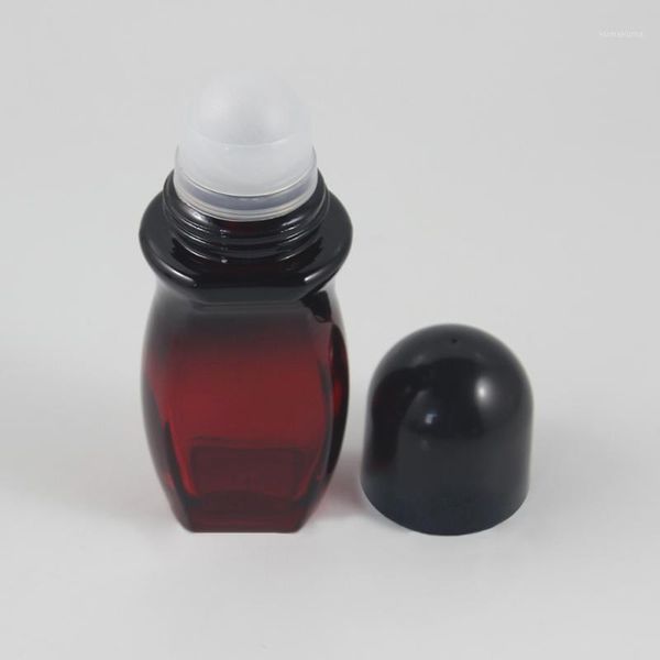 

50ml roll on deodorant bottle perfume glass bottle with roll on, 1.7oz on1
