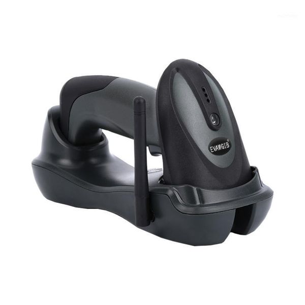 

wireless barcode scanner 1d laser 500m transmission distance handheld 433mhz handheld auto-scanning wireless barcode reader1