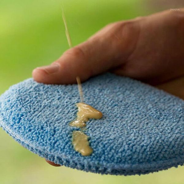 

car sponge washable waxing reusable high density applicator cleaning polish1